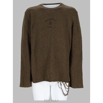 26 F/W MM6 메종 마르지엘라 셔츠 콘 로고 SH0HL0049_ B0042261674