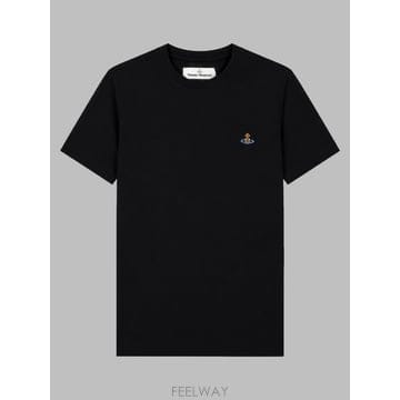 26 F/W 비비안 웨스트우드 티셔츠 콘 로고 3G010013_J00 B0042261686