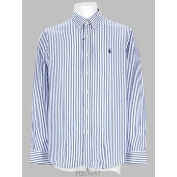 Ralph Lauren 26SS ���� �����η� ���� ���� 710B15595 0083249DWHITEBLUE AZURE26SS ���� �����η� ���� ���� 710B15595 0083249DWHITEBL