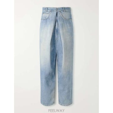 메종 마르지엘라 랩 와이드레그 진 S50LA0249 M30034 B0082261574