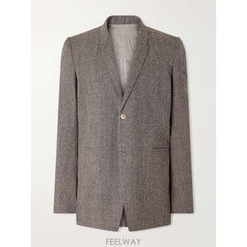 릭오웬스 CONCORDIAN 울 블레이저 RU02F4721 WBI B0082261589
