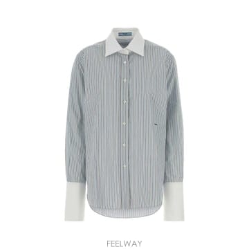 프라다 CAMICIE P465JRSOOO1H1K F0012 B0442261959