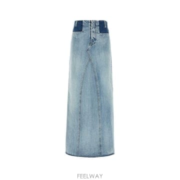 메종 마르지엘라 WAISTLESS 스커트 S51MI0011S3056 B0442261965