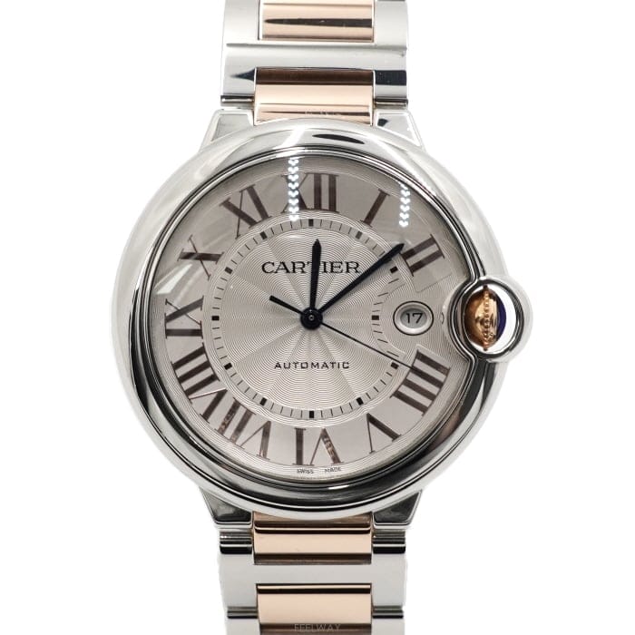 Cartier ��쿡 18K������ �޺� ������� �߷պ��� �� ��쿡 42MM �����ƽ ���� �ð�aa66220��쿡 18K������ �޺� ������� �߷պ��� �� ���