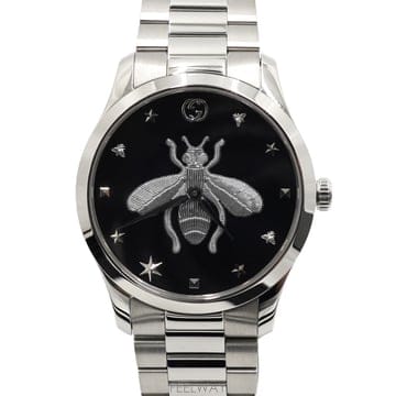GUCCI ���� YA1264136 G-Timeless Ÿ�Ӹ��� BEE �� 38MM ��ƿ ���� �ð�aa65208���� YA1264136 G-Timeless Ÿ�Ӹ��� BEE �� 38MM ��ƿ ��