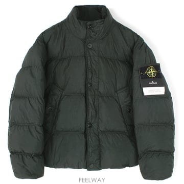 25FW 스톤 크링클랩스 패딩 차콜 K2S154100010 S0A23 V0062