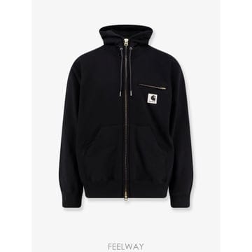 사카이 X 칼하트 로고 패치 후드 집업