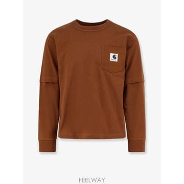 [A8] SACAI X CARHARTT WIP 2500994S 티셔츠 탑 남성 2500994S-642