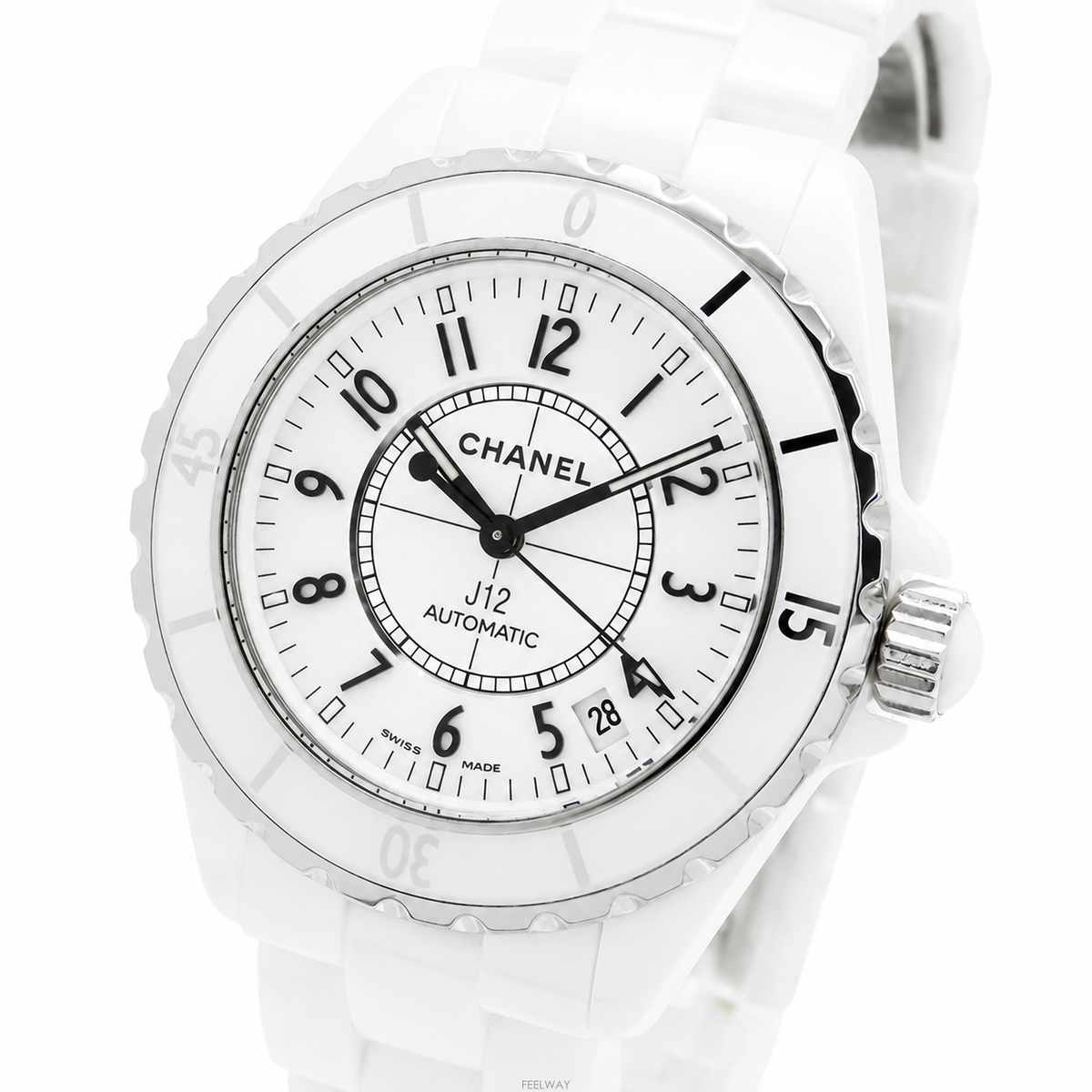 CHANEL ���� H0970 J12 ����� �ð� 38mm(�ڽ�Ǯ��)���� H0970 J12 ����� �ð� 38mm(�ڽ�Ǯ��)