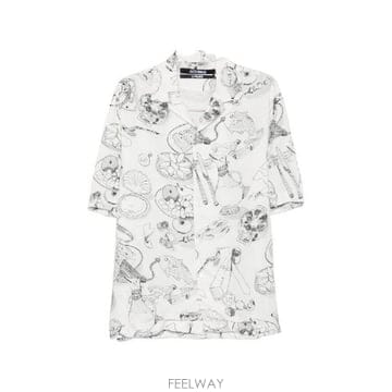 Jacquemus �׶�����Ÿ �ؿ� ��ũ���� ���� PRINTED COTTON ���� SHM00646AW009301TA�׶�����Ÿ �ؿ� ��ũ���� ���� PRINTED COTTON ���� SHM0