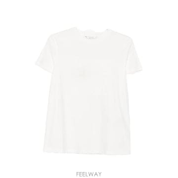 Max Mara �׶�����Ÿ �ؿ� �������� ���� LOGO COTTON Ƽ���� 21946012600001�׶�����Ÿ �ؿ� �������� ���� LOGO COTTON Ƽ���� 21946