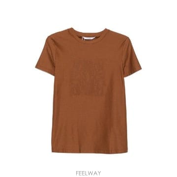 Max Mara �׶�����Ÿ �ؿ� �������� ���� LOGO COTTON Ƽ���� 21946012600002�׶�����Ÿ �ؿ� �������� ���� LOGO COTTON Ƽ���� 21946