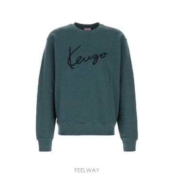 Kenzo �׶�����Ÿ �ؿ� ���� ���� LOGO COTTON SWEAT���� FG65SW2704MJ98�׶�����Ÿ �ؿ� ���� ���� LOGO COTTON SWEAT���� FG65SW