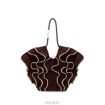 Zimmermann �׶�����Ÿ �ؿ� ���Ӹ� ���� GOLDENTIME MEDIUM RAFIA TOTE 7263XS26A2CHO�׶�����Ÿ �ؿ� ���Ӹ� ���� GOLDENTIME MEDIUM RAFIA TO