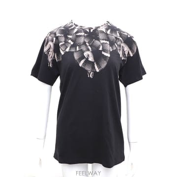 마르셀로불론 MARCELO BURLON 스네이크 프린팅 반팔 티셔츠kk84275397
