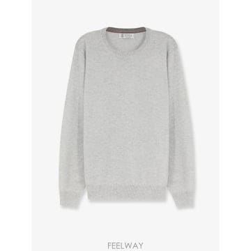 [A8] 브루넬로 쿠치넬리 M2200100 라운드넥 니트 스웨터 남성 M2200100-CCJ72