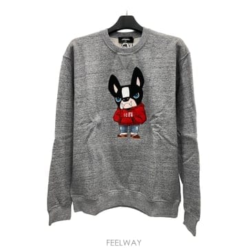 [당일발송] Dsquared2 시로 프린트 맨투맨(그레이) / S79GU0082 S25477 860M