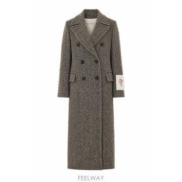26 F/W 골든구스 골든 쉐브론 더블 브레스티드 코트 GWP0049 B0012261911