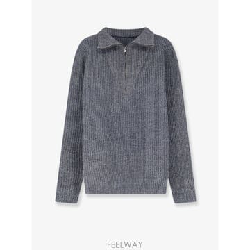 [A8] 메종 마르지엘라 S67HL0008 라운드넥 니트 스웨터 남성 S67HL0008-M13024853F