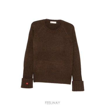 토리버치 ribbed knit raglan sleeve knit 12139816059144 TP7246643