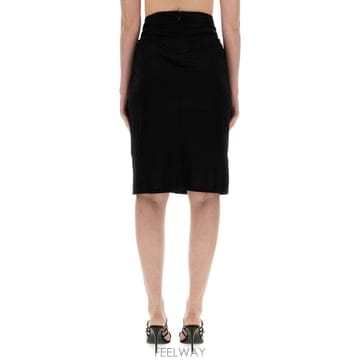 24 S/S 생로랑 펜슬 스커트 776439_Y7F981000 B0041279002