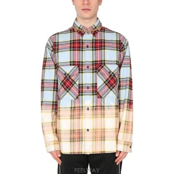 21 S/S 마르셀로 불론 셔츠 WITH 체크 프린트 CMGA073_ B0040171016