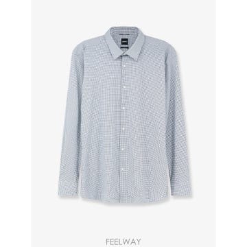 [A8] 보스 50556692 남방 셔츠 탑 남성 50556692-468
