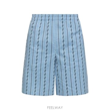 Versace ������ü Greca pattern striped shorts 12127986614536 TP724627804������ü Greca pattern striped shorts 12127986614536 T