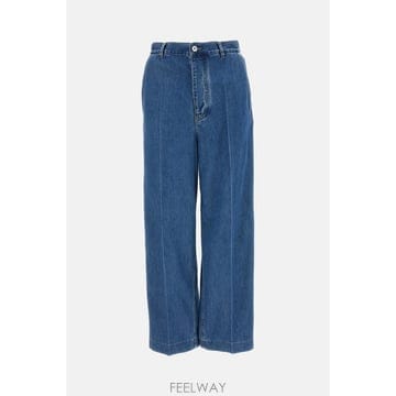 26 F/W 보테가 베네타 와이드 레그 진 873088V6SL0430 B0032065310