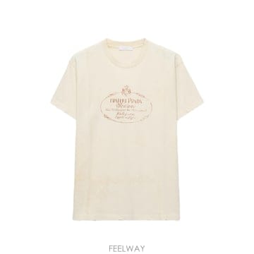 프라다 garment dyed jersey T shirt 12139809734920 TP724666219
