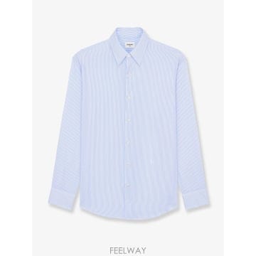 [A8] 생로랑 859779 남방 셔츠 탑 남성 859779-Y2N279862