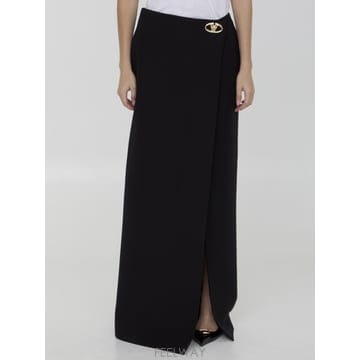 24 F/W 발렌티노 스커트 인 크레페 쿠튀르 5B3RABP51CF0 B0021323250