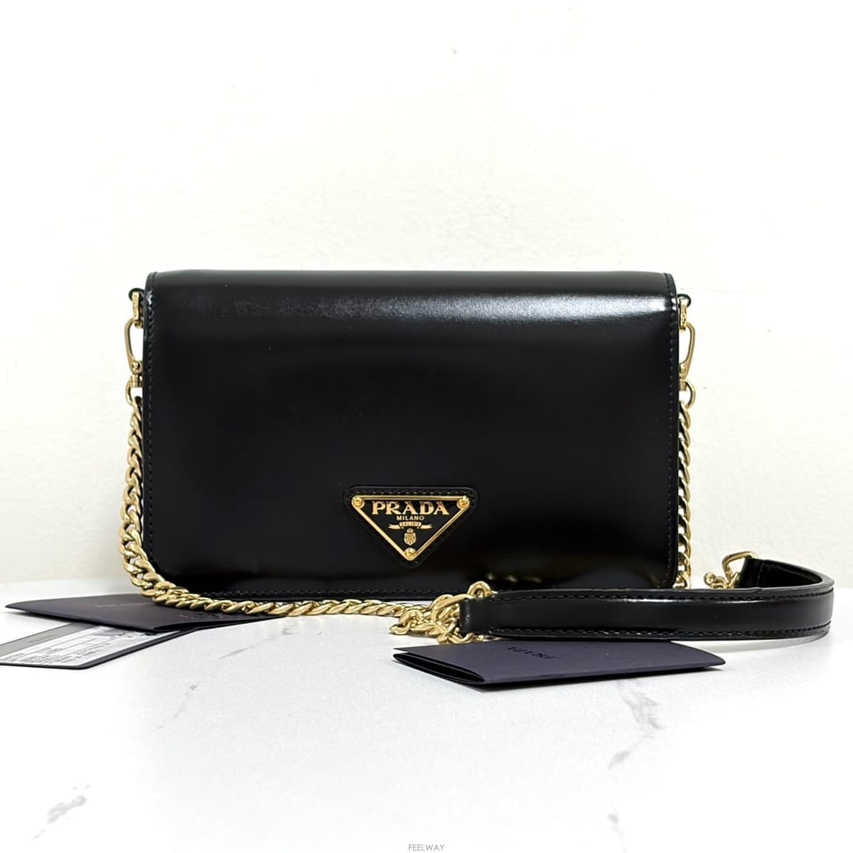 PRADA ����� ���ڷ� ���� ü�� ũ�ν��� ���� (1BD350)����� ���ڷ� ���� ü�� ũ�ν��� ���� (1BD350)
