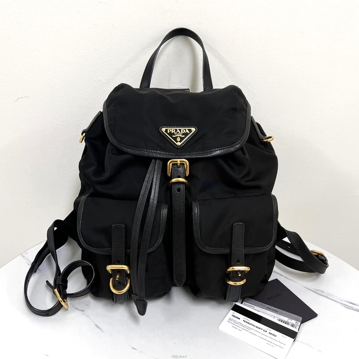 PRADA ����� �ﰢ�ΰ� ���Ϸ� ���� ���� (1BZ006)����� �ﰢ�ΰ� ���Ϸ� ���� ���� (1BZ006)
