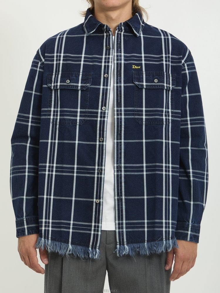 DIOR 26 F/W ��� �ȹ� CHECKERED SHIRTJACKET 693 B002204813126 F/W ��� �ȹ� CHECKERED SHIRTJACKET 693 B0022048131