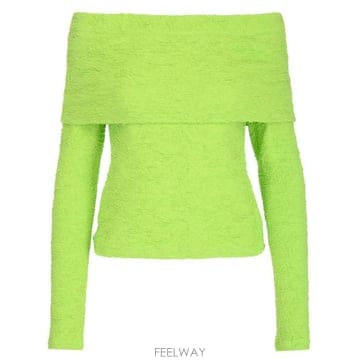 엠에스지엠 보트 넥 탑