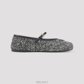 PRADA [D14]����� 66798F0964 BIANCO NERO ���� �÷����� �߷��������� Prada Balleri[D14]����� 66798F0964 BIANCO NERO ���� �÷����� �߷�