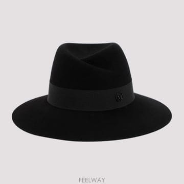[D14]메종미쉘 1001121001 BLACK 여성 모자 캡 비니 버킷햇 Maison Michel Wool