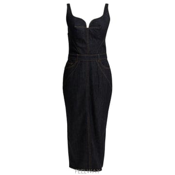 26SS Givenchy Midi 드레스 BW22RX517S401 TP570396099