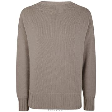 24FW DRUMOHR 롱 Sleeves Crew 넥 오버사이즈 스웨터 L5MN103095130 TP5777