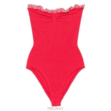 | Other Brand | [A94]HUNZA G DOLLY SWIM MCRINKLE GINGHAMRED RED ���� ��ġ���� ������[A94]HUNZA G DOLLY SWIM MCRINKLE GINGHAMRED RED ���� 