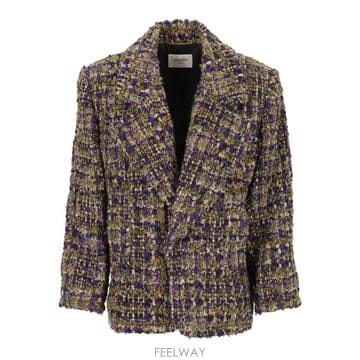 [A94]생로랑 871063Y3L805917 여성 블레이저 자켓 SAINT LAURENT SAINT LAUR