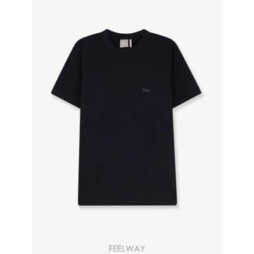 [N85]디올 643J698A3C79 남성 티셔츠 민소매 긴소매 탑 DIOR Cotton t shirt wi