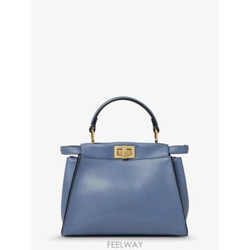 [N85]펜디 8BN244 여성 토트백 쇼퍼백 탑핸들백 FENDI Peekaboo Mini Leather H