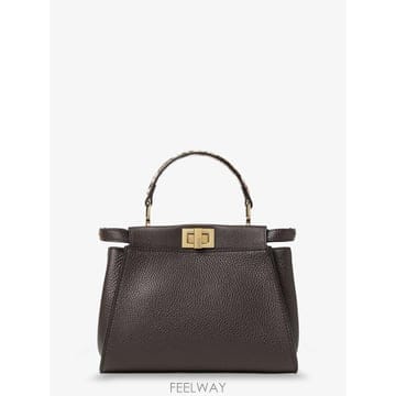 [N85]펜디 8BN244 여성 토트백 쇼퍼백 탑핸들백 FENDI Peekaboo Mini hammered 