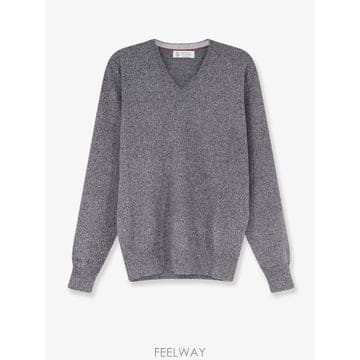 [N85]브루넬로 쿠치넬리 MQS00162 남성 니트 스웨터 가디건 BRUNELLO CUCINELLI Cas