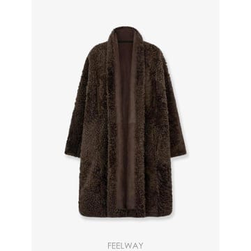 [N85]톰포드 CPF719 여성 자켓 블레이저 코트 패딩 TOM FORD Shearling Coat