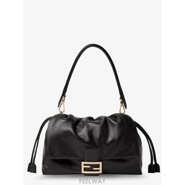 [N85]펜디 8BR857 여성 숄더백 크로스백 쇼퍼백 FENDI Baguette Soft Large lea