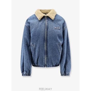 [N85]미우미우 GWB317SOOO 여성 자켓 블레이저 코트 패딩 MIU MIU Denim Jacket w