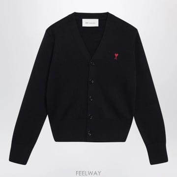 [T56]아미 FKC374001 여성 니트 스웨터 가디건